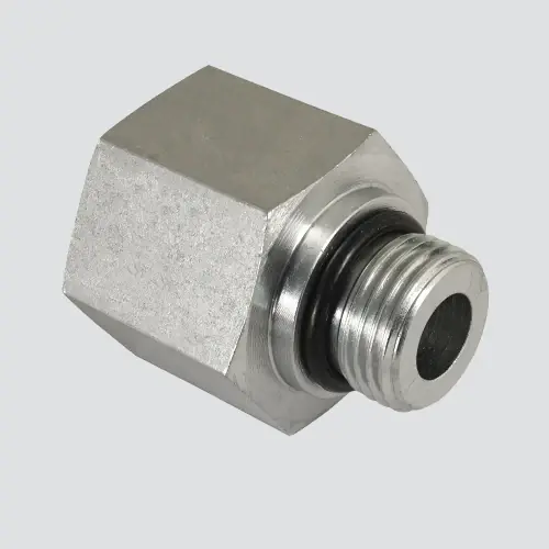 Apache Steel 1/2 In. D X 5/8 In. D Hydraulic Adapter 1 Pk