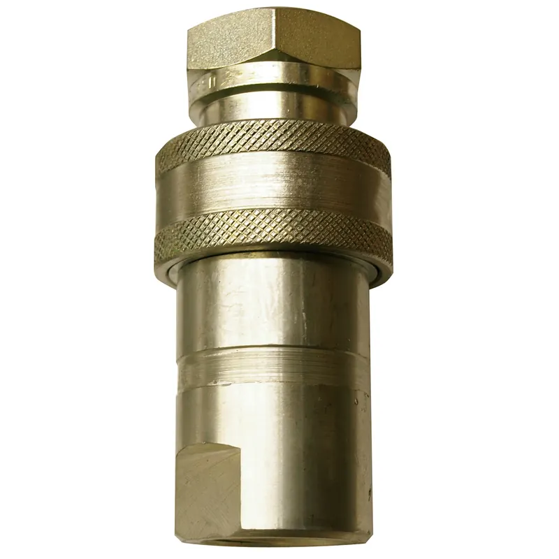 Apache Steel 3/4 In. D X 3/4 In. D Hydraulic Coupler 1 Pk