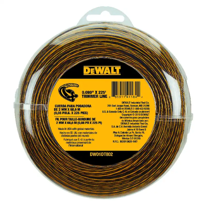 Grass String Trimmer Line, .080 In. X 225 Ft.