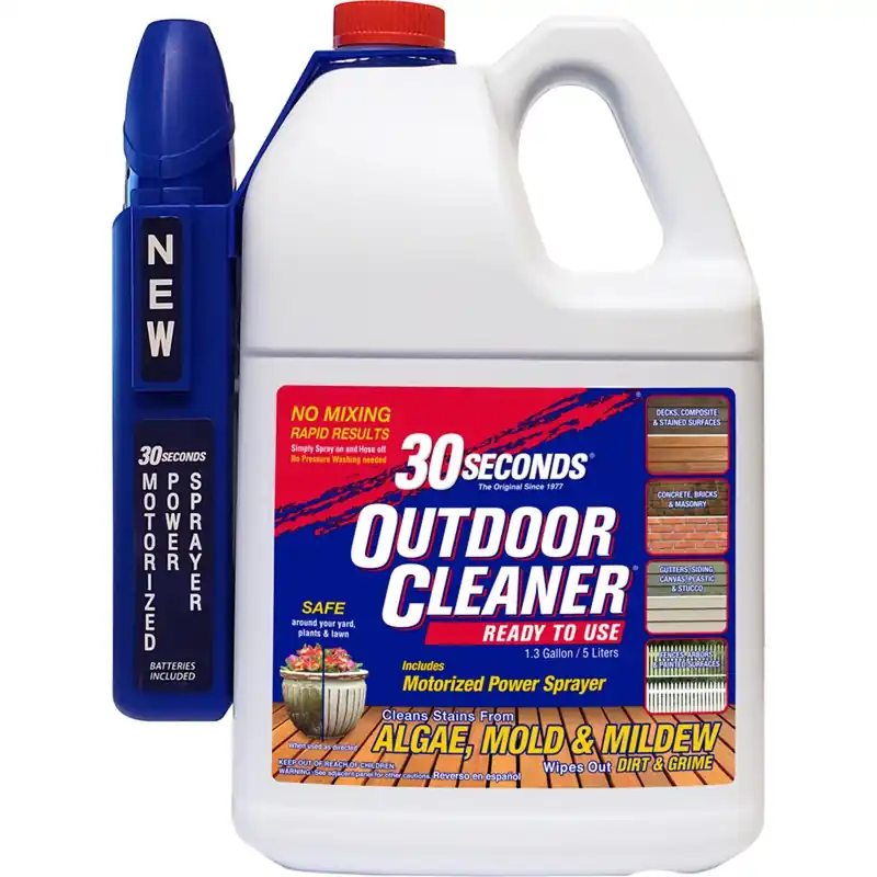 Outdoor Cleaner, Motorized Power Sprayer, 1.3-Gals.
