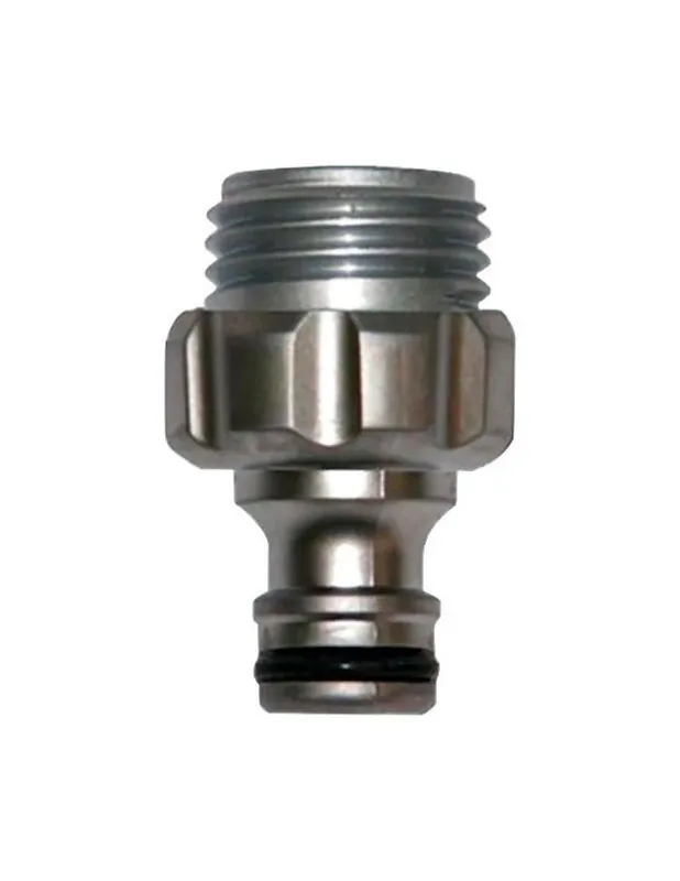 Gardena Metal Threaded Male Hose Connector – 5/8 & 1/2 Inch