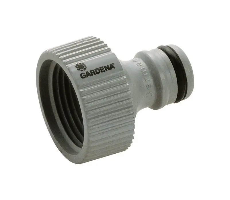 Gardena Nylon/ABS Female Hose Adapter – 5/8 & 1/2 Inch Threaded Connector