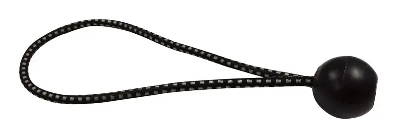 AHC Black Bungee Ball Cord 9 In. L X 0.2 In. 50 Lb 1 Pk