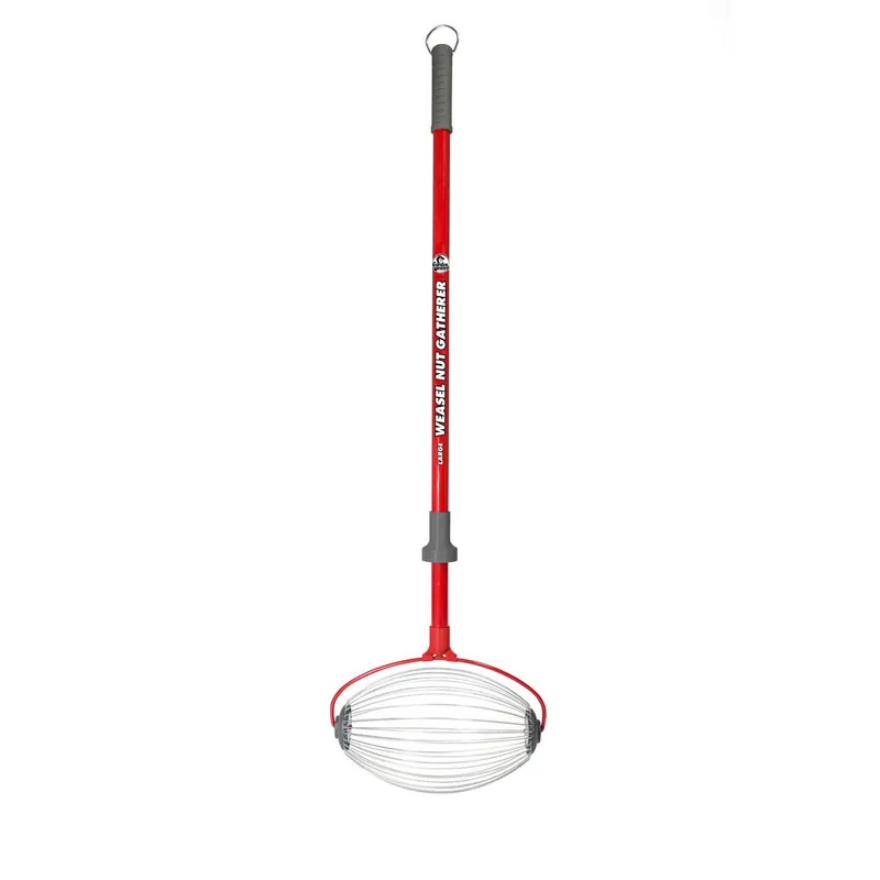 Large Nut Gatherer 47.5 In. Durable Steel Wire Basket
