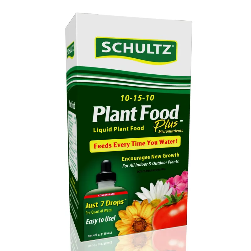 All Purpose Liquid Plant Food Plus, 10-15-10 Formula, 4 Oz.