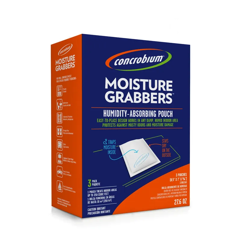 Concrobium Humidity-Absorbing Pouch No Scent 27.6 Oz