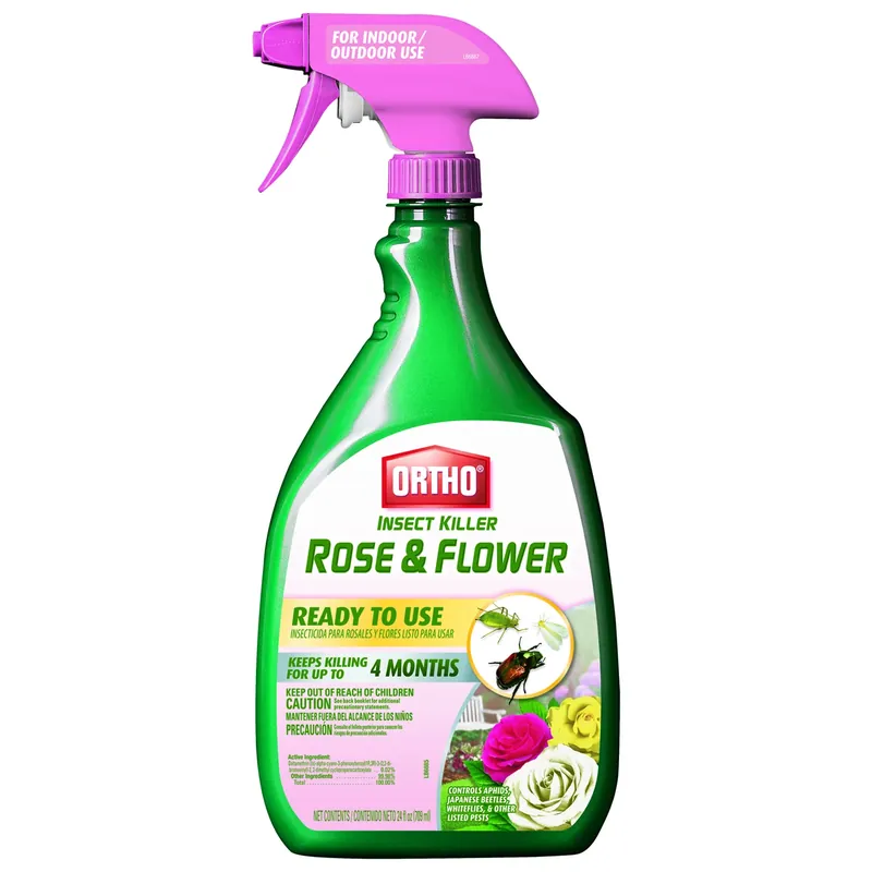 Rose & Flower Insect Killer, 24 Oz. Ready-to-Use