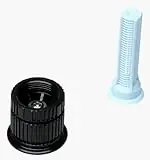 15apc1 Adjustable Spray Head Nozzle, 0.65 To 3.7 Gpm, Pvc Construction