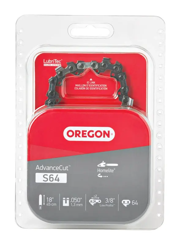 Chainsaw Chain, 91VG Low-Profile Xtraguard Premium C-Loop, 18 In.