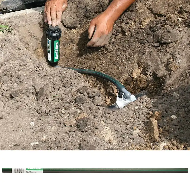 2 Ft. L. X 1/2 In. Dia. Polyethylene Tubing For Sprinkler Systems