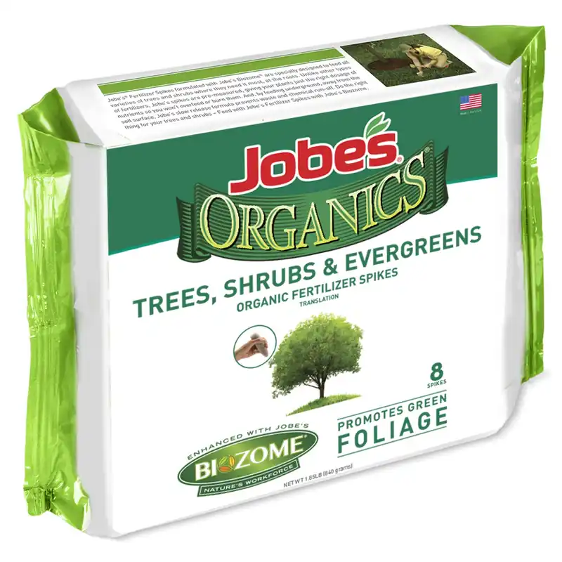 Jobe‘s Organic Shrubs/Trees/Vegetables 8-2-2 Plant Fertilizer 8 Pk