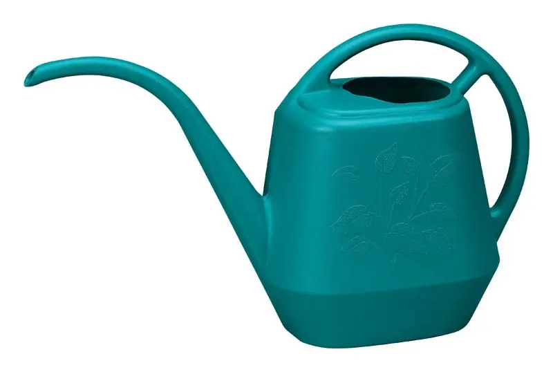 56 Oz Bloem Aqua Rite Watering Can - Durable Plastic In Calypso Color