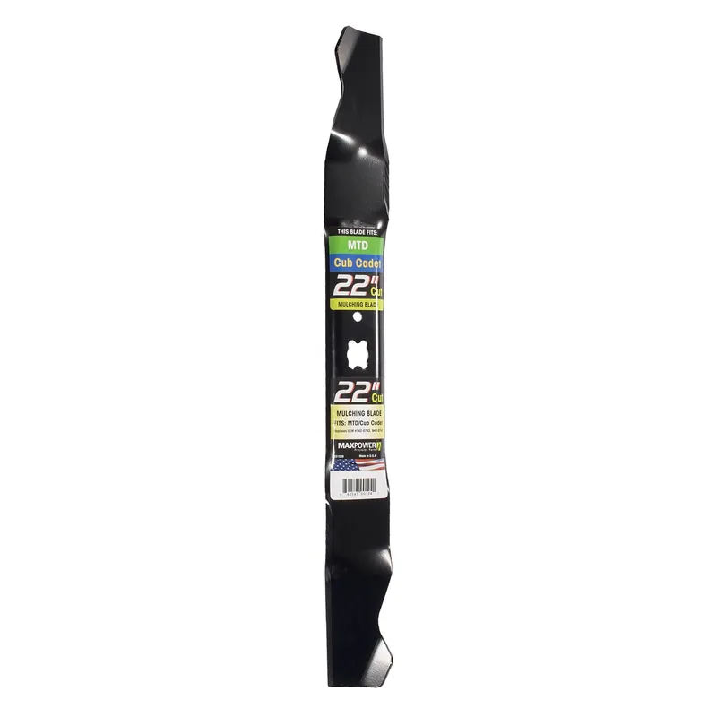 MaxPower 22 In. Mulching Mower Blade For Walk-Behind Mowers 1 Pk