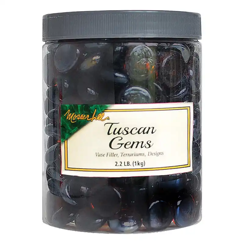 Tuscan Gems Brown Decorative Stone 2.2 Lb In Storage Jar
