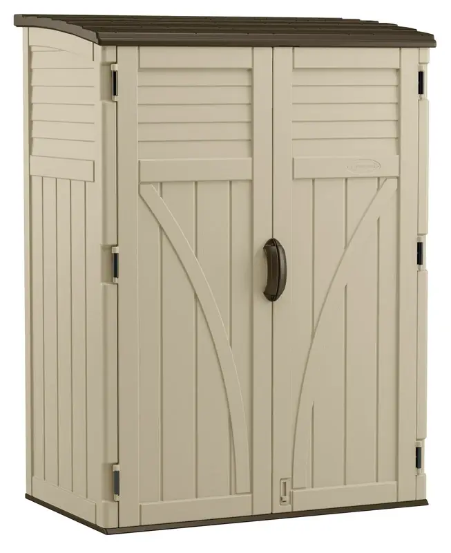 Storage Shed, Vertical, Reinforced Floor, 54-Cu. Ft.