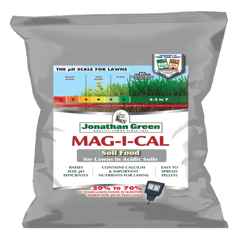 Mag-i-Cal Pelletized Calcium Fertilizer, Covers 15,000 Sq. Ft.,