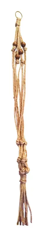 Primitive Planters Tan Jute 36 In. H Plant Hanger 1 Pk