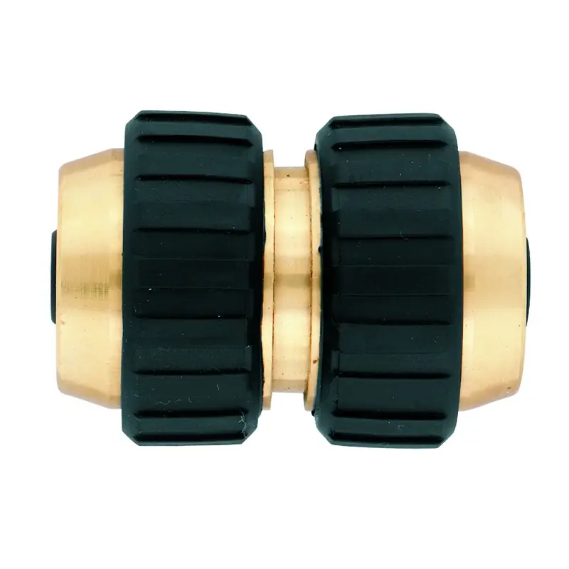 5/8 In. Heavy-duty Brass Hose Mender For Garden Hose Repair
