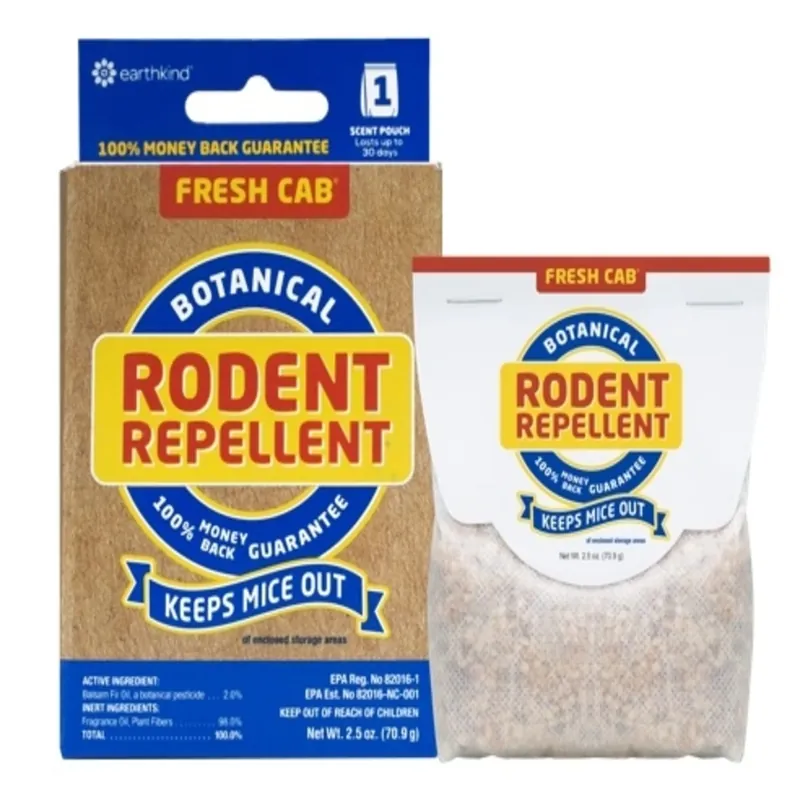 EarthKind Fresh Cab Animal Repellent Granules For Rodents 2.5 Oz
