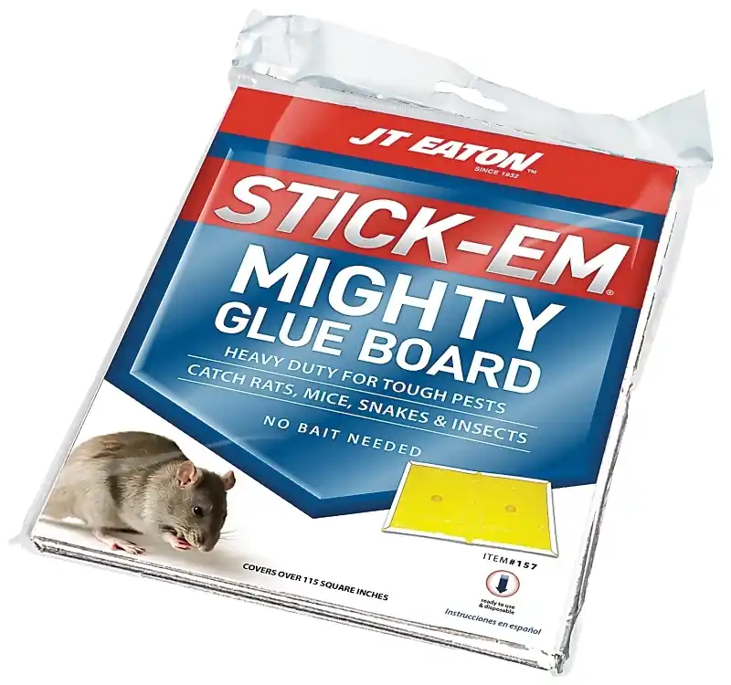JT Eaton Stick-Em Mighty Glue Board Mouse & Rat Trap