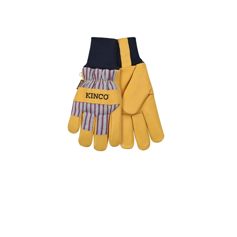 Premium Grain Pigskin Leather Palm Gloves, Large