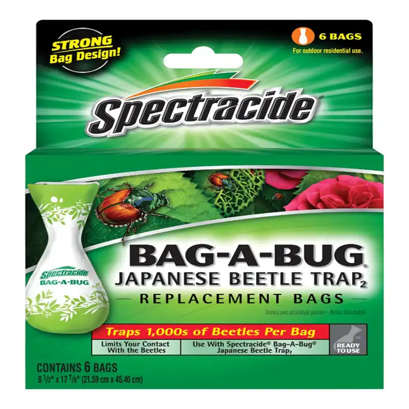 Spectracide Bag-A-Bug Japanese Beetle Trap 6 Pk