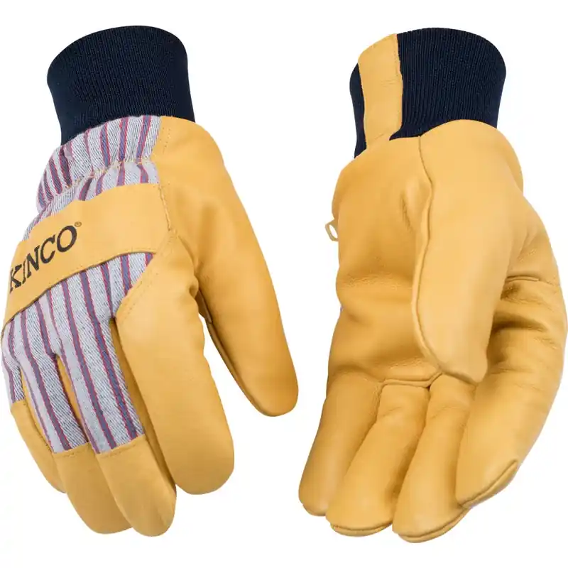 Premium Grain Pigskin Leather Palm Glove, Men‘s XL