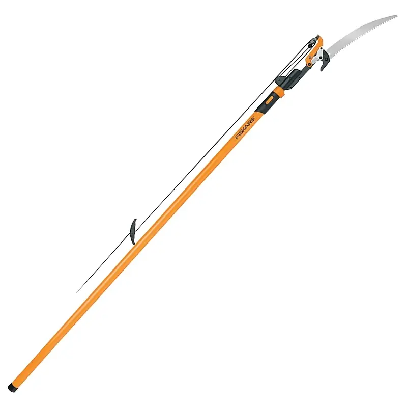 Power-Lever Extendable Pole Saw & Pruner, 7-14 Ft.