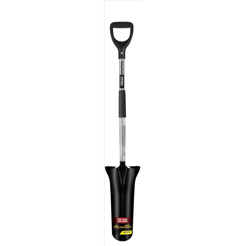 Tru Pro Max Steel 32 In. D-handle Drain Spade With 16 In. Blade