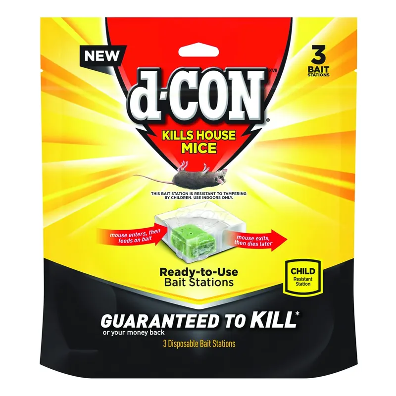D-CON Bait Station Blocks For Mice
