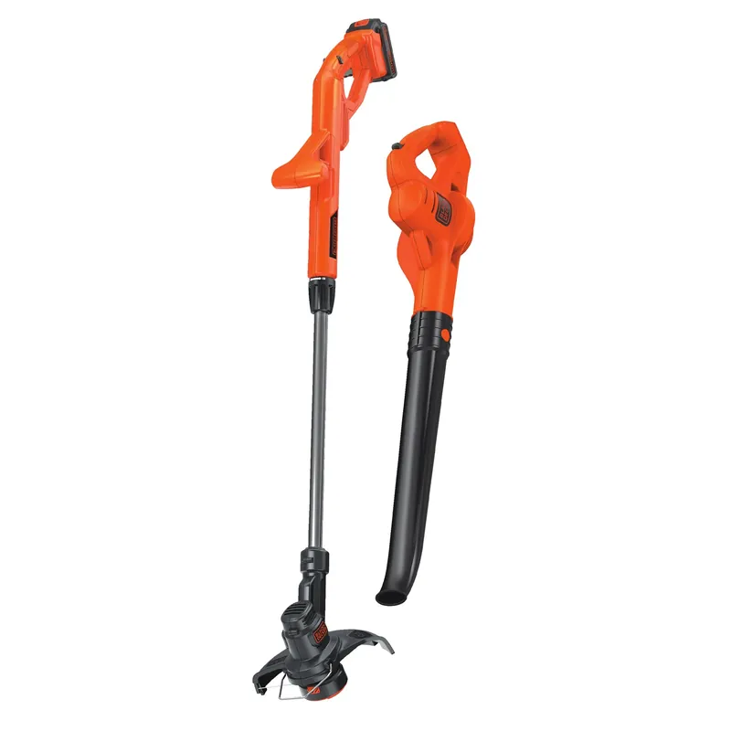 Max Cordless String Trimmer/Edger + Hard Surface Blower Combo, 20-Volt Lithium Battery