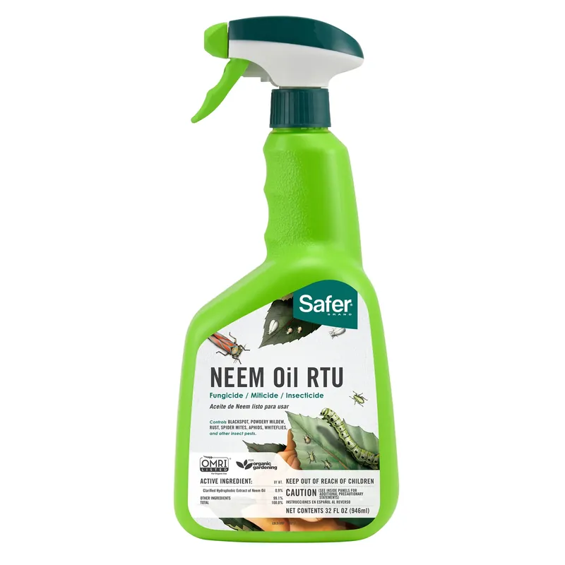 Safer Brand Neem Oil Organic Insect Killer 32 Oz.