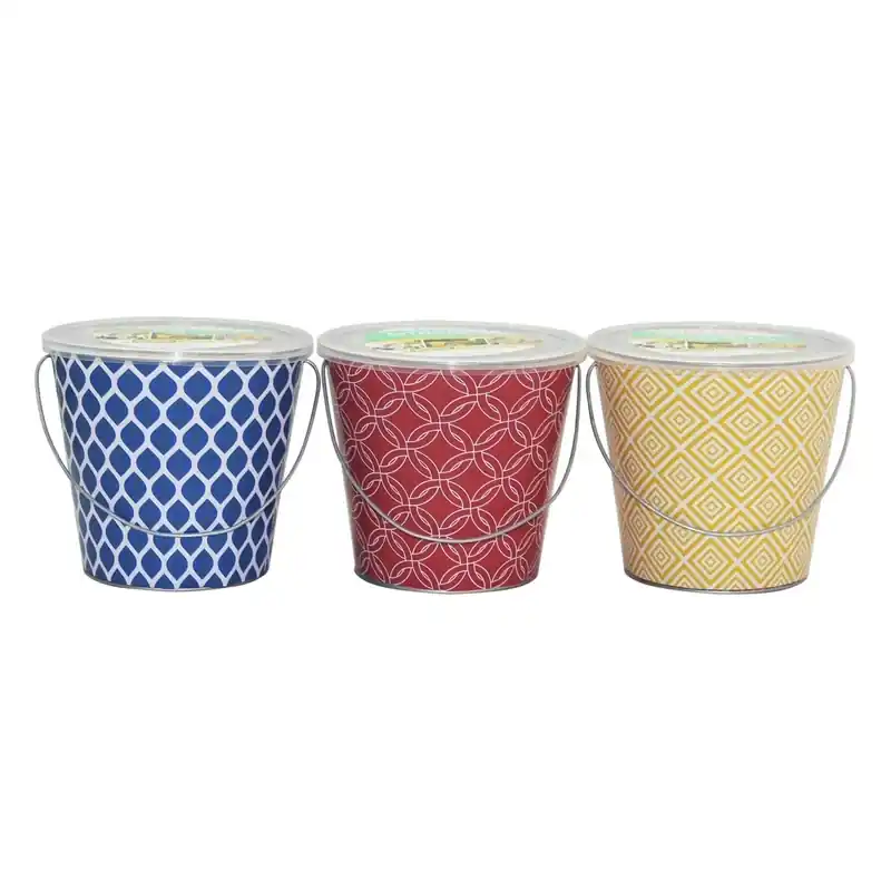 Patio Essentials Citronella Bucket Candle For Mosquitoes/Other Flying Insects 18 Oz