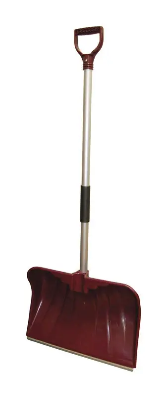 Pro XL LiteWate Snow Shovel, Aluminum D-Grip Handle, 20-In. Poly Blade
