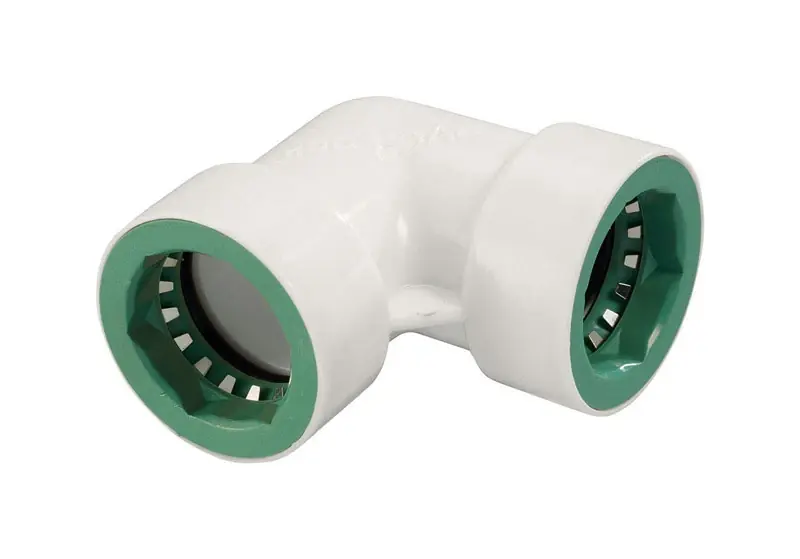 3/4 In. Pvc-lock Elbow - Easy Push-on Installation For Underground Irrigation