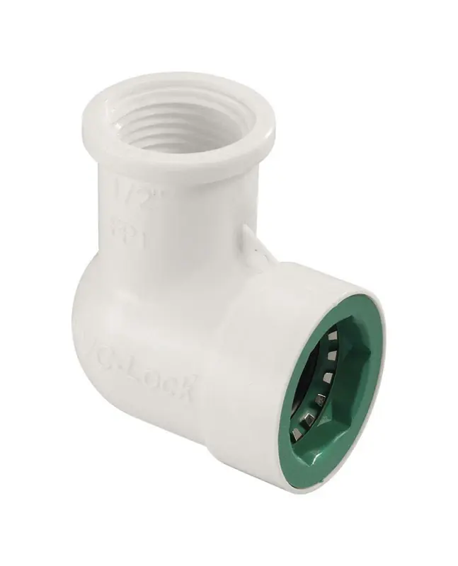 Underground Sprinkler Elbow, 1/2 PVC Lock X 1/2-In. FPT