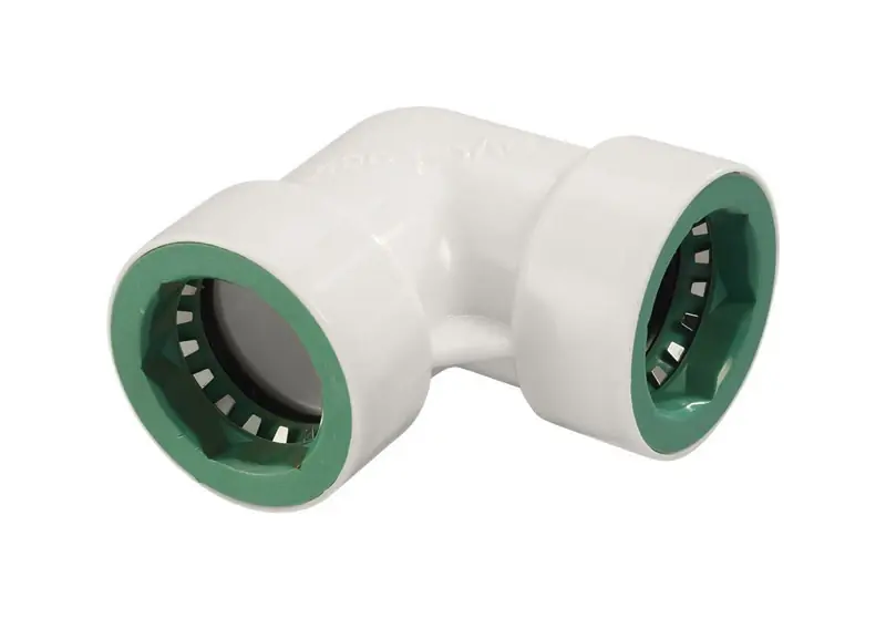 1/2 Inch Pvc-lock Elbow - Easy Push-on Connection For Underground Irrigation