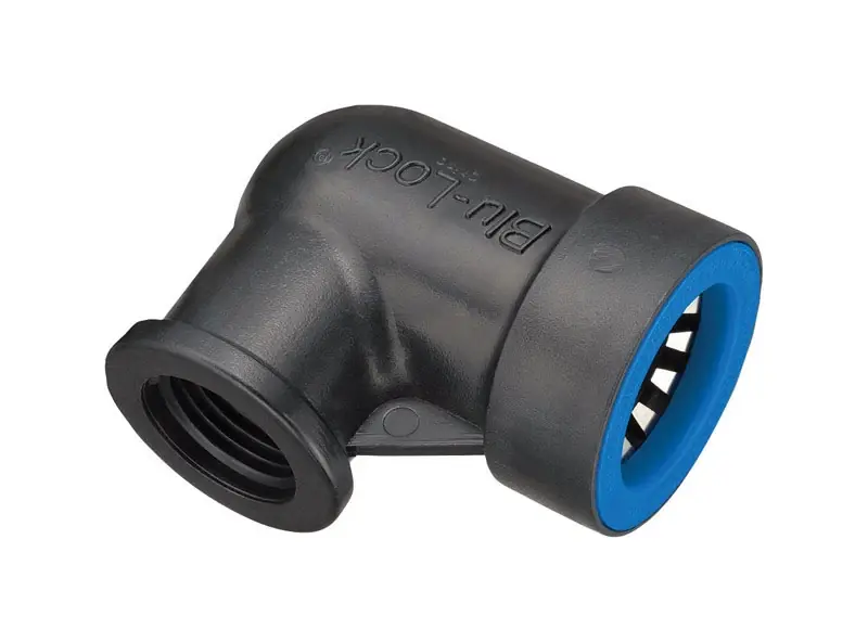 Orbit Blu-Lock 3/4 In. Push X 1/2 In. D FPT Elbow Connector
