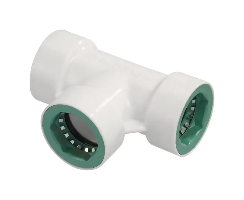Underground Sprinkler Tee, 1/2-In. PVC Lock