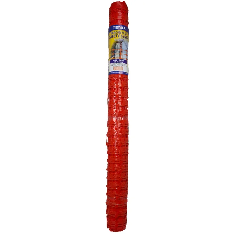 Beacon Plus 4 Ft H X 50 Ft L Polyethylene Safety Fence - Orange