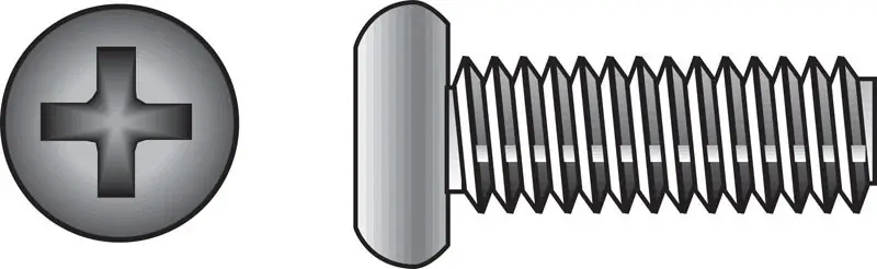 Hillman No. 8-32 X 3/8 In. L Phillips Pan Head Stainless Steel Machine Screws 100 Pk
