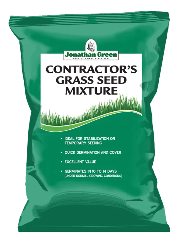 25 Lb. Contractors Grass Seed For Sun & Moderate Shade Coverage