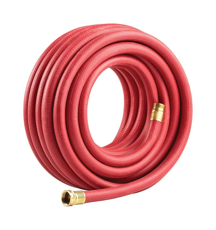 Gilmour 50‑Foot Red Rubber Commercial Hose – Heavy‑Duty Water Supply