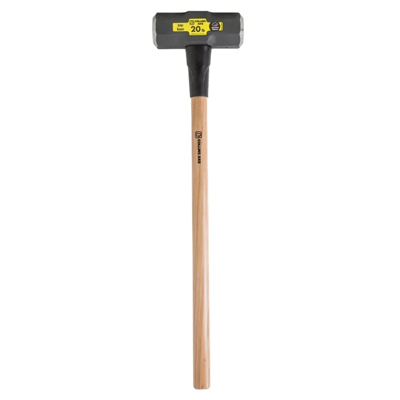 20 Lb. Double-Face Sledge Hammer, 36 In. Hickory Handle