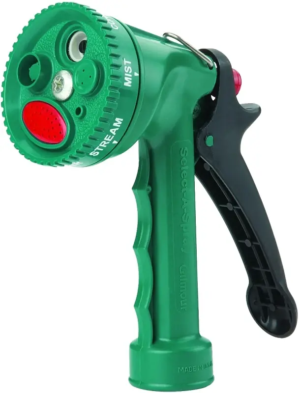 Select-A-Spray Hose Nozzle, 7 Patterns, Rust-Proof Polymer