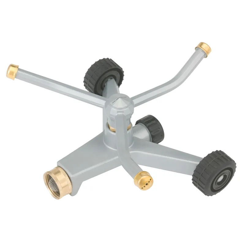 Gilmour Metal Wheeled Base Rotating Sprinkler 632 Sq Ft 1 Pk