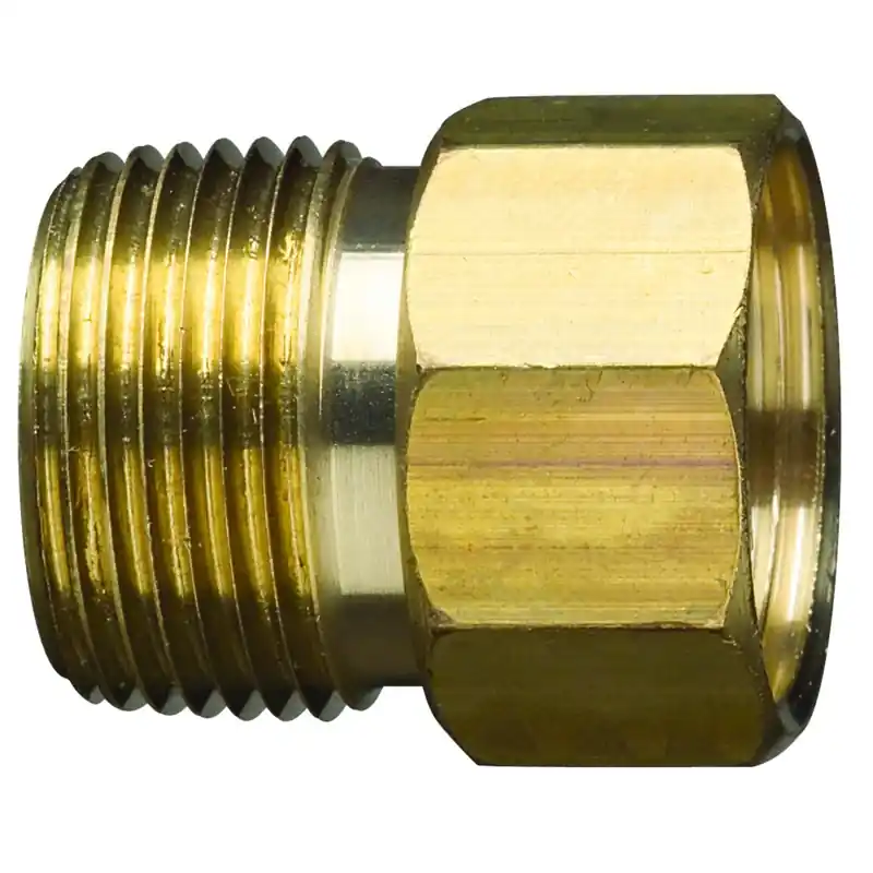 3/4 In. Brass Threaded Male/female Hose Connector - Durable And Reliable