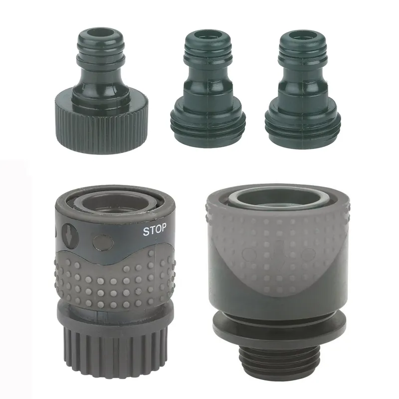 Polymer Male/female Quick Connector Hose Set - 5 Piece Starter Kit