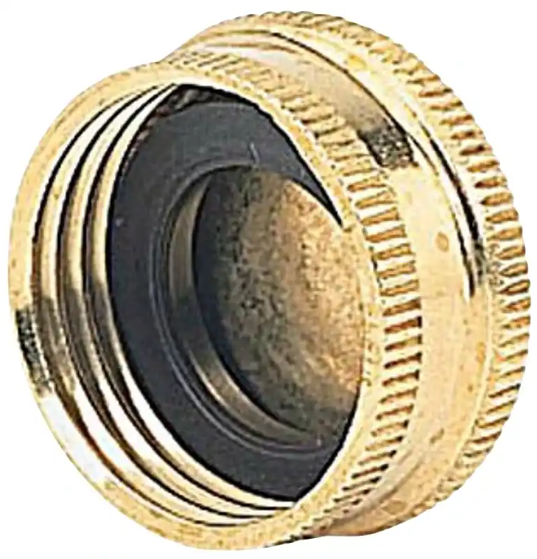 Gilmour 5/8 In. Brass Threaded Male Hose End Caps