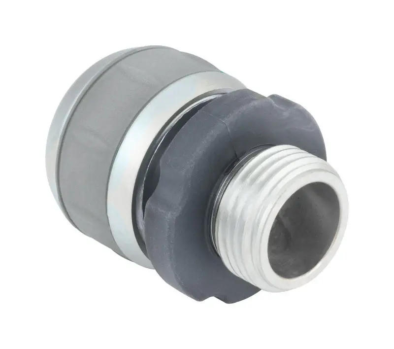 3/4 In. Metal Threaded Male Hose Mender For 5/8 And 3/4 In. Hoses